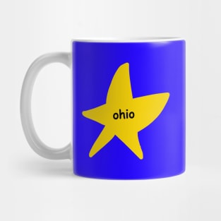 Ohio gold star Mug